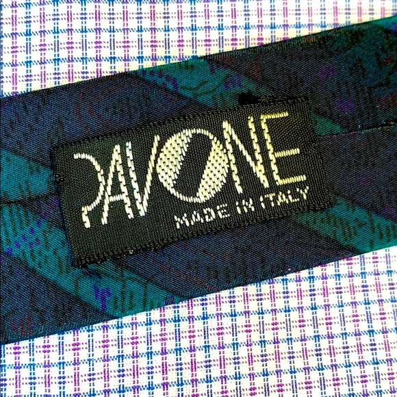 Italian silk necktie - Picture 4 of 5